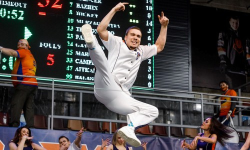 Фоторепортаж с матча Единой лиги ВТБ «Парма» — «Астана» 108:101