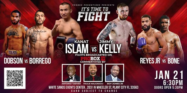 Канат Ислам сразится против экс-претендента на титул чемпиона мира с 25 победами