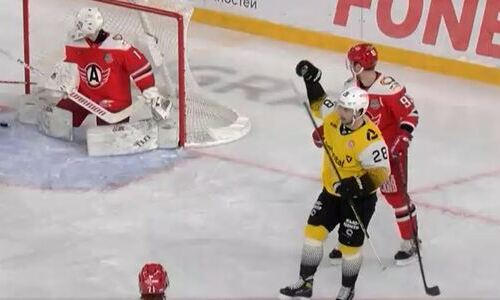 Шедевр был забит в матче прямого конкурента «Барыса» за место в плей-офф КХЛ. Видео