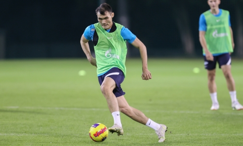 Нуралы Алип провел первый матч за «Зенит»