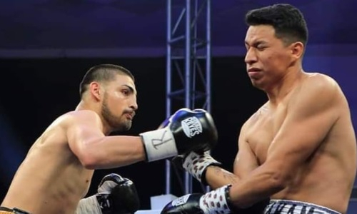 «Воин бога» нокаутирован в жестком размене. Видео