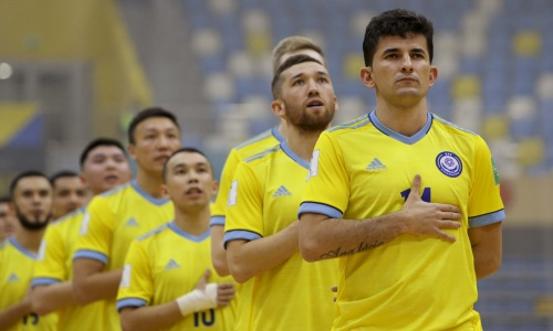 Прямая трансляция матча Казахстан — Словения на Евро-2022 по футзалу