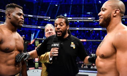 Видео захватывающего боя Нганну — Ган за титул чемпиона UFC