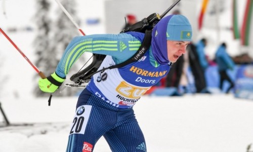 Казахстанские биатлонисты заняли 21-е место в эстафете на этапе Кубка мира в Антерсельве