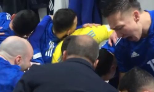 Появилось видео мощной мотивации сборной Казахстана перед вторым матчем на Евро-2022 по футзалу