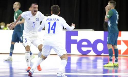 Игроки сборной Казахстана захватили рейтинг Евро-2022 по футзалу
