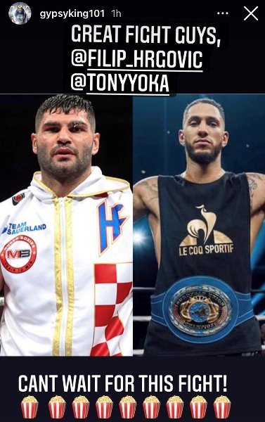 Экс-боксер «Astana Arlans» сразится с олимпийским чемпионом. Тайсон Фьюри отреагировал