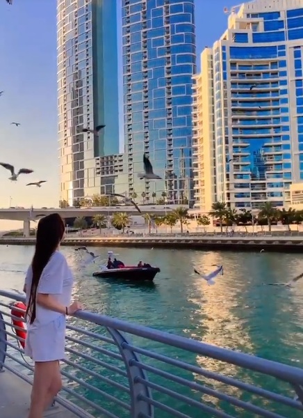 Сабина Алтынбекова показала шикарное фото из отпуска в ОАЭ