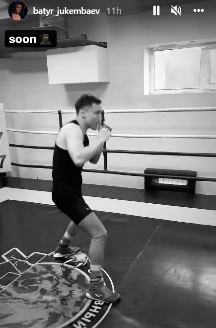 Батыр Джукембаев после победы за 69 секунд заявил о своём возвращении в ринг