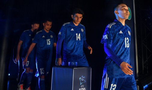 Фоторепортаж с матча Евро-2022 Финляндия — Казахстан 2:6