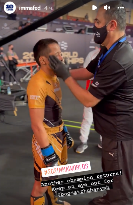 «Следите за ним». Международная федерация MMA обратила внимание на казахстанского чемпиона