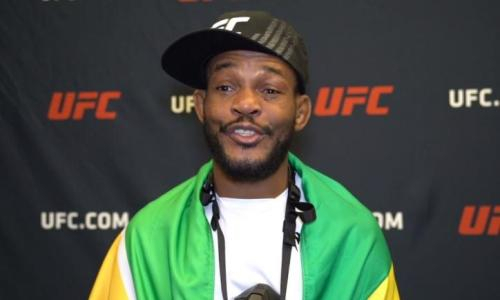 Соперник Шавката Рахмонова анонсировал их бой в UFC с двумя флагами. Фото