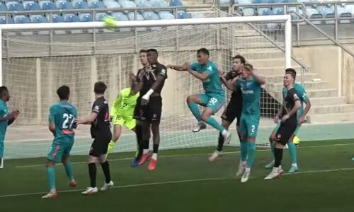 Видео первого гола Нуралы Алипа за санкт-петербургский «Зенит»