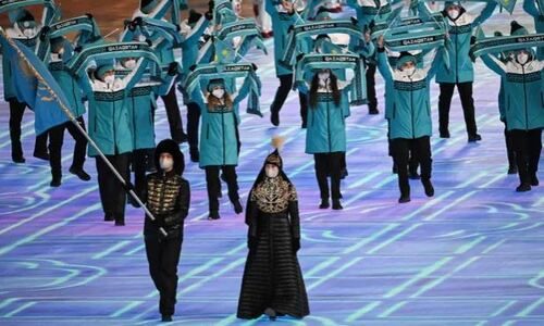Казахстанские знаменосцы посрамили остальных участников Олимпиады-2022