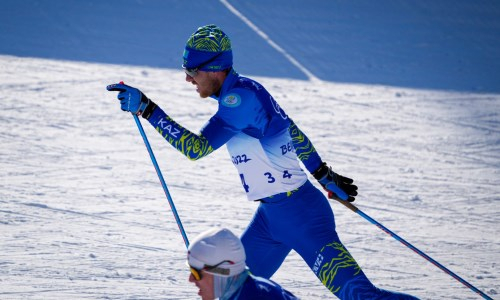 «Я боролся как мог». Казахстанский лыжник оценил свое выступление в скиатлоне на Олимпиаде-2022