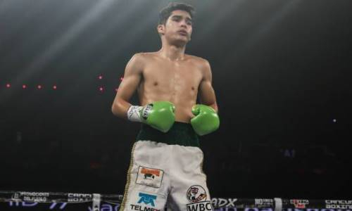 Главный бой вечера бокса закончился тяжелым нокаутом от 20-летнего «Генерала» после «выстрела» по печени. Видео