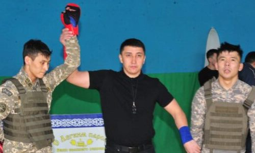 Чемпионат по армейскому рукопашному бою прошел в Семее