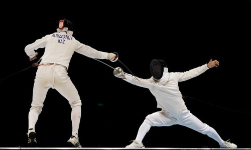 Сборная Казахстана по фехтованию на шпаге выступила на этапе Кубка мира в Сочи