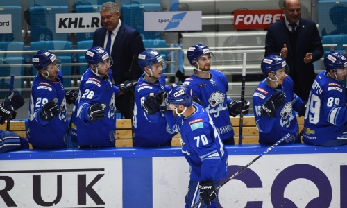 «Барыс» объявил состав на первый контрольный матч перед плей-офф КХЛ