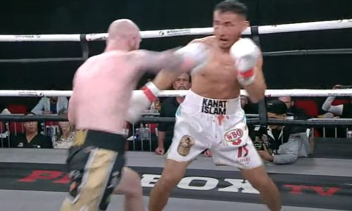 Видео полного боя c первым поражением в карьере Каната Ислама