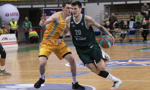 Фоторепортаж с матча Единой лиги ВТБ «Зелена Гура» — «Астана» 91:83