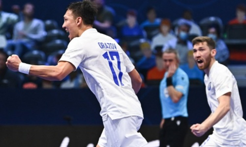 Игрок сборной Казахстана сохранил лидерство в споре бомбардиров перед финалом Евро-2022 по футзалу