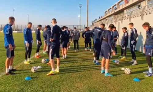 «Астана» показала видео необычной тренировки в Турции