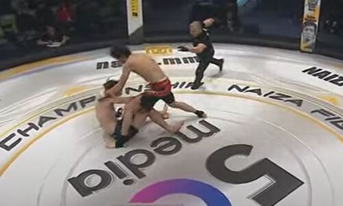 Видео нокаута казахстанским файтером дерзкого соперника. Бой закончился скандалом