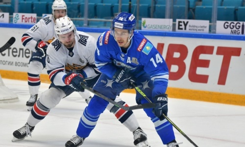 Видео шайб матча плей-офф КХЛ «Барыс» — «Металлург» 3:5