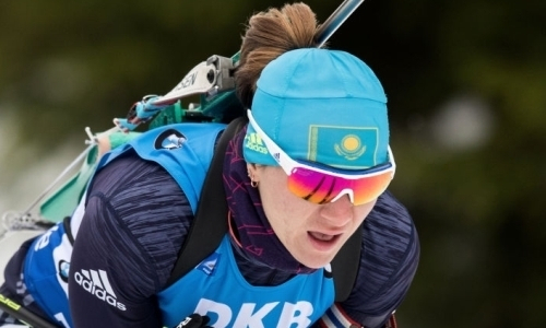Казахстанская биатлонистка стала 30-й в гонке преследования этап Кубка мира
