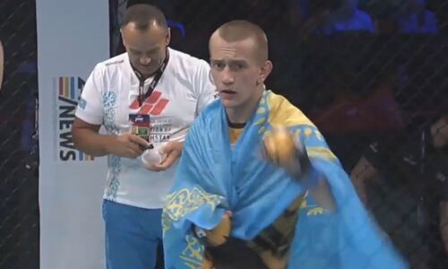 «Все мы дети казахских степей». Боец сборной Казахстана сделал заявление после «бронзы» на Суперкубке MMA
