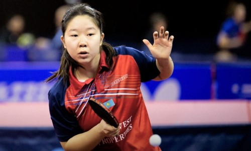 Игроки сборной Казахстана по настольному теннису выступают на международных турнирах