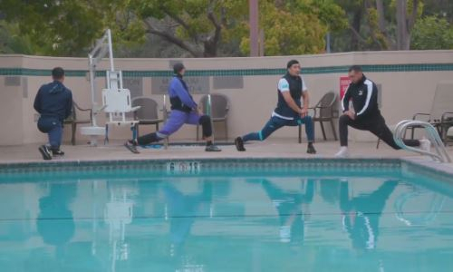 Появилось видео с тренировок казахстанских профи-боксеров в США