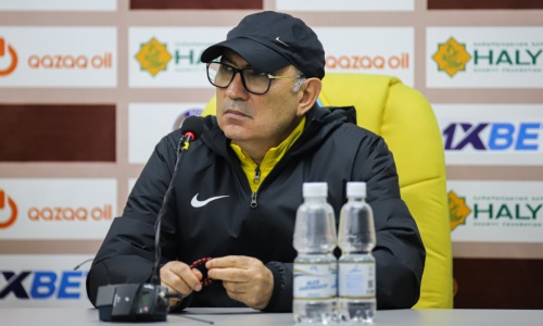 «Как и предполагалась». Курбан Бердыев легко объяснил ничью «Кайрата» с «Таразом» в Алматы