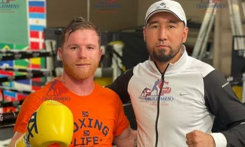 Появилось видео тренировок казахстанских боксеров в одном зале с «Канело»