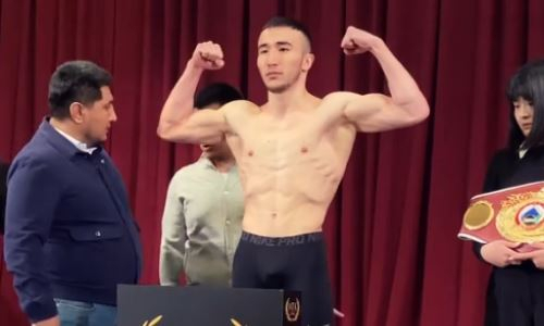 Непобежденный казахстанский боксер проведет самый большой бой в карьере