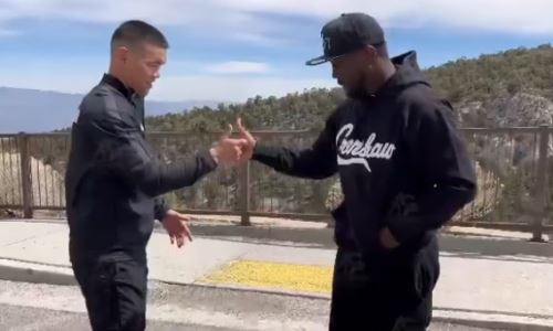 Известные казахстанские боксеры проводят тренировки в горах Лас-Вегаса. Видео