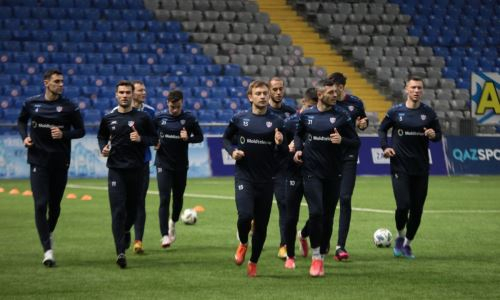 Сборная Молдовы провела последнюю тренировку перед матчем с Казахстаном в Лиге наций. Фото