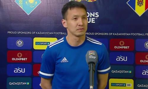 «Мы играли на результат». Капитан сборной Казахстана подвел итоги нервного матча с Молдовой в Лиге наций