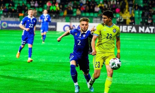 УЕФА отреагировал на победу сборной Казахстана над Молдовой в стыках Лиги наций