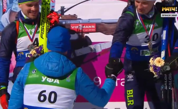 Первая олимпийская чемпионка-казашка выступила на одной гонке со своим бывшим и попала в неловкую ситуацию. Фото