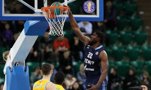 Фоторепортаж с матча Единой лиги ВТБ «Астана» — «Зенит» 60:94