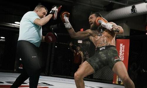 «Буду крушить головы». Конор Макгрегор показал видео мощной тренировки