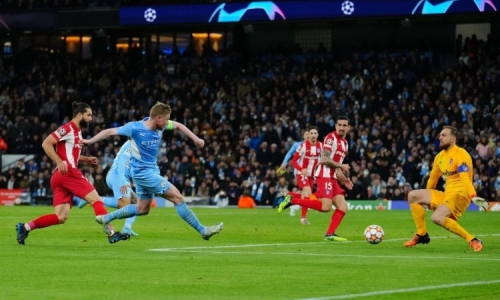 Прямая трансляция матча «Атлетико» — «Манчестер Сити» в четвертьфинале Лиги Чемпионов