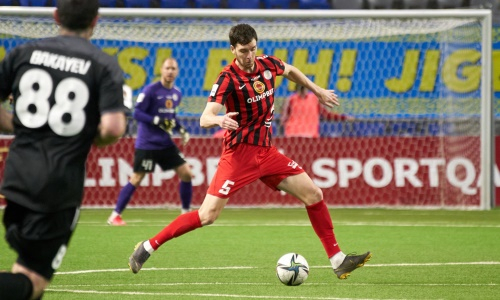 Белорусский защитник «Кызыл-Жара СК» сыграл свой 50-й матч в КПЛ