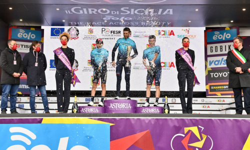 «Я доволен моей текущей формой». Гонщик «Астаны» подвел итоги выступления на «Джиро ди Сицилия»