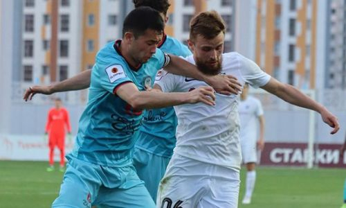 «Туран» и «Ордабасы» «отмучились» в матче с удалением в КПЛ