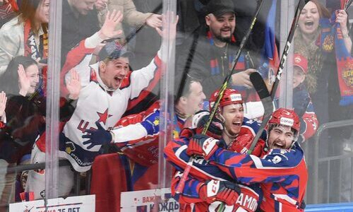 ЦСКА Дица после победы в первом матче финала плей-офф КХЛ установил необычный рекорд