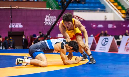 Казахстанский борец-вольник завоевал «серебро» чемпионата Азии
