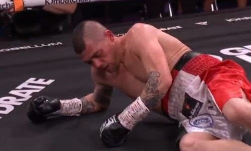 «Мачо» зверским апперкотом отправили отдыхать. Видео нокаута
